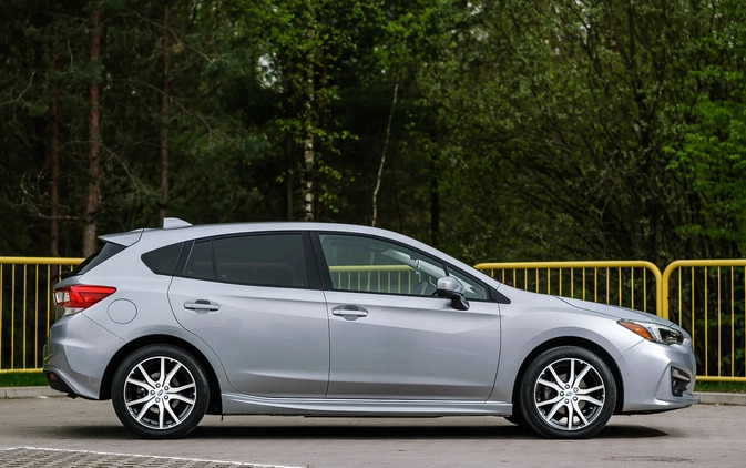 Subaru Impreza cena 77000 przebieg: 27661, rok produkcji 2019 z Białystok małe 667